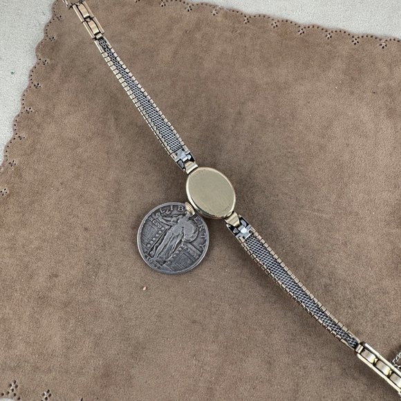 Vintage Hamilton 10 karat Gold Filled Pear Shaped Mechanical Watch - Picture 11 of 13